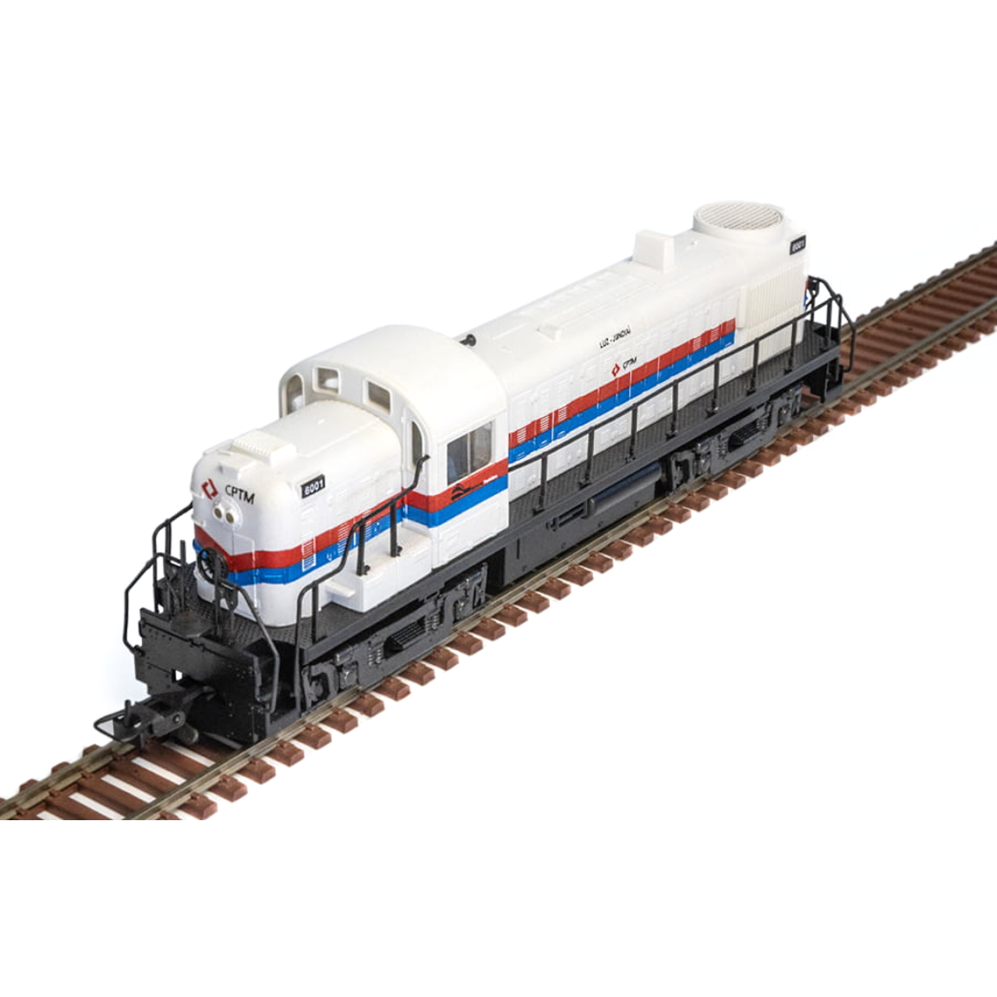 LOCOMOTIVA RS-3 CPTM BRANCA Nº 6001 FRATESCHI LOCOMOTIVAS